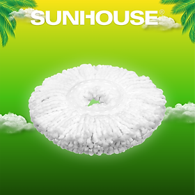 Bông Lau Nhà Microfiber Xoay 360 Độ Sunhouse KS-CO350M