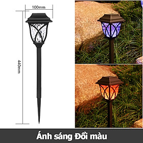 Mua Đèn cắm đất năng lượng mặt trời trang trí sân vườn Pha Lê
