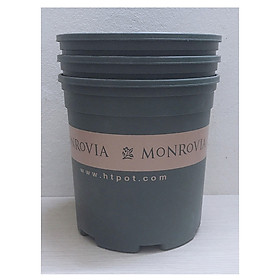 3 Chậu Nhựa MONROVIA 1,5Gal CN màu XANH, KT: 20x20 cm