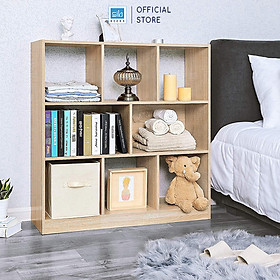 Mua Tủ Sách Hiện Đại Nhiều Ngăn Kích Thước 100 x 97.5 x 30cm Thương Hiệu SIB Decor KSG57