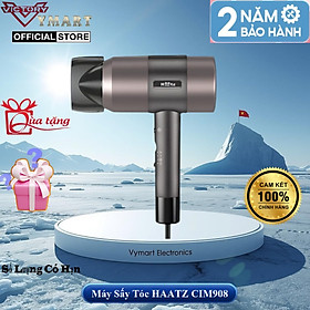 Máy Sấy Tóc HAATZ CIM908 Sấy Tóc Đa Năng 2 Chiều Nóng Lạnh, Hàng Chính Hãng Bảo Hành 2 Năm