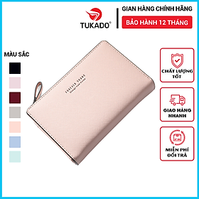 Ví Bóp Nữ Mini Cầm Tay FOREVER YOUNG Đựng Tiền Nhiều Ngăn Tiện Dụng Chất Da Xước Cực Đẹp FY49 - Tukado