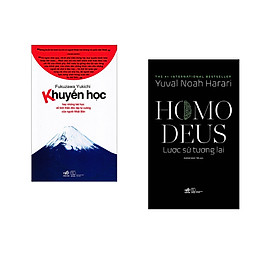 Combo 2 cuốn sách: Khuyến học   + Homo Deus lược sử tương lai