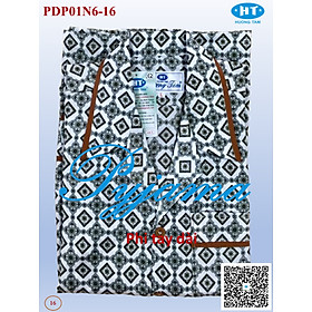 Bộ Pyjama HUONGTAM Phi tay dài nam cao cấp(PDP01N6). Chất liệu vải polyester mềm mại, thoáng mát, không phai màu