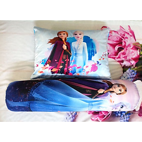 Mua Set vỏ gối nằm và vỏ gối ôm mẫu Frozen