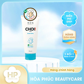 Sữa Rửa Mặt Chăm Sóc Da Mụn Kracie Hadabisei Choi Acne Care Facial Wash (110G)