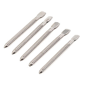 5 Pieces Steel Piano Tuning Pins for Piano Repair Replacement