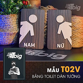 Bảng toilet gỗ dán cửa phòng vệ sinh Đẹp - Rẻ - Chất lượng