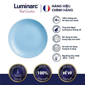 Mua Bộ 6 Đĩa Thuỷ Tinh Luminarc Diwali Light Blue 19cm - LUDIP2612