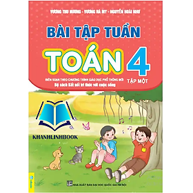 Sách - Bài Tập Tuần Toán 4 - tập 1 - Kết Nối Tri Thức