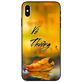 Ốp lưng in cho Iphone Xs Max Mẫu Vô Thường 1