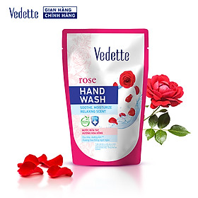 Nước rửa tay hand wash Hoa Hồng Vedette 400ml