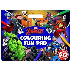 Hình ảnh Marvel Avengers: Colouring Fun Pad (Giant Colour Me Pad Marvel)