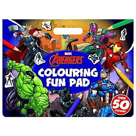 Marvel Avengers: Colouring Fun Pad (Giant Colour Me Pad Marvel)