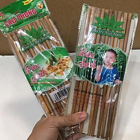 Mua Vỉ 10 Đôi Đũa Tre Chất Lượng Cao Hàng Việt Nam