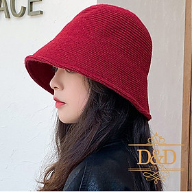 Mũ nón bucket, nón nồi, nón len nữ phong cách Nhật Hàn