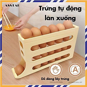 KHAY ĐỰNG TRỨNG THÔNG MINH 4 TẦNG LĂN TỰ ĐỘNG - HÀNG CHÍNH HÃNG [Được đồng kiểm]