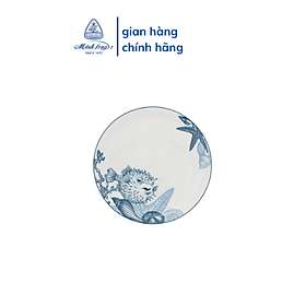 Tô, chén, dĩa Sứ Minh Long  - Timeless IFP - Đại Dương - Dĩa Sâu Lòng 23 cm