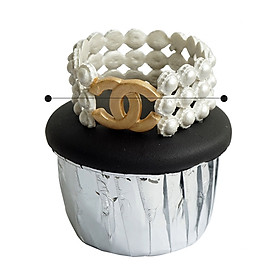 Mô Hình Bánh Cupcake Đen Trang Trí - Vật Phẩm Chụp Hình