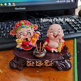 Mua Combo Thần Tài - Thổ Địa 259K y hình cho Khách - tặng kèm 10 nhang
