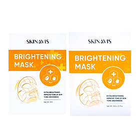 Skinavis Mask Brightening - Dòng mặt nạ phục hồi da, làm sáng, mờ thâm