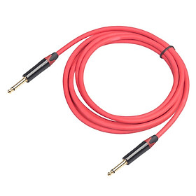 6.35mm Jack Male to Male Audio Line for Guitar Mixer Amplifier