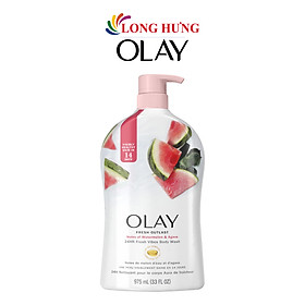 Sữa tắm Olay Fresh Outlast Body Wash (975ml) - Hàng chính hãng - Watermelon & Agave