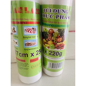 Mua Cuộn 200 Túi Đựng Thực Phẩm An Lành 17x25cmx220g ( khoảng 200 túi) An Toàn Tiện Lợi