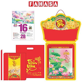 Lịch Bloc Siêu Đại - Sen Việt - Bảng Treo Metalize - 20 x 30 cm - TĐ23