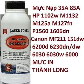 Combo 5 chai mực nạp 35A Mitsu 85A 78A 79A 83A 48A 36A dành cho Canon 312 325 326 328 337 6000 6030 6030w 6200d 6230dn 151dw