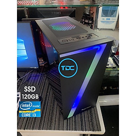 Máy tính chơi game intel core i3 2120, Ram 8GB, ổ cứng ssd 120GB, VGA 3GB. Tặng bàn phím chuột giả cơ. Hàng Nhập Khẩu