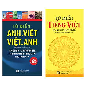 Nơi bán Bộ Đôi Từ Điển: Từ Điển Anh Việt - Việt Anh, Từ Điển Tiếng Việt - Giá Từ -1đ