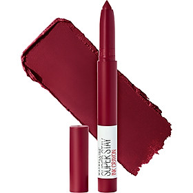 Son bút chì mịn lì 8h lâu trôi Maybelline New York Super Stay Ink Crayon Lipstick 1.2g