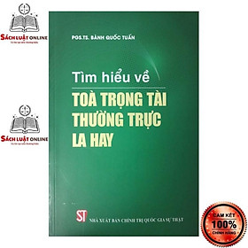 Hình ảnh sách Sách - Tìm hiểu về Tòa trọng tài thường trực La Hay