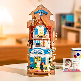 Mua  Bản tiếng Anh Mô hình Treo tường nhà búp bê Robotime | Island Dream Villa 3D DIY tự lắp ráp - Quà tặng sinh nhật giáng sinh trang trí nhà cửa