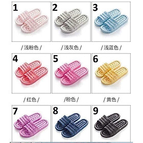 Mua Combo 4 đôi dép  chống trượt đi trong nhà và nhà tắm