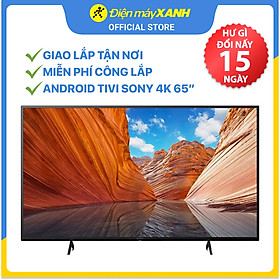 Mua Android Tivi Sony 4K 65 inch KD-65X80J