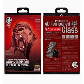 Kính cường lực Kingkong chống nhìn trộm iPhone 12 series - Hàng chính hãng