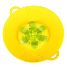 Silicone Spill Stopper Splash Proof Pot Pan Lid Cover Kitchen Gadget