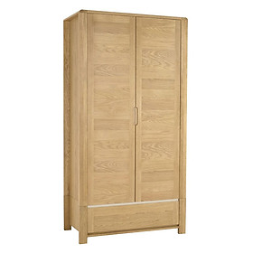 TỦ QUẦN ÁO 2 CÁNH IBIE CASA GỖ SỒI