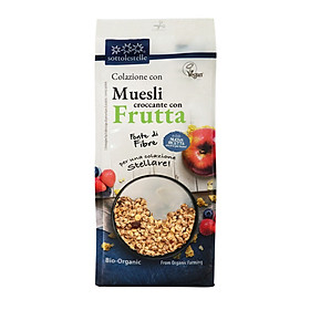 Ngũ cốc giòn Muesli Frutta mix trái cây hữu cơ 350g