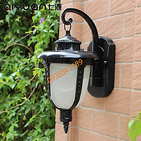 Mua Đèn vách tường để ngoài trời HANBACH047ĐEN