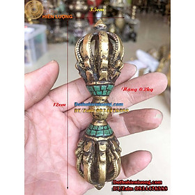 Mua Bộ Pháp Khí Mật Tông Cỡ Nhỏ Bằng Đồng Gồm 04 Món: Rìu Kim Cương  Dao Phurba  Chày Kim Cang  Rìu Yết Ma