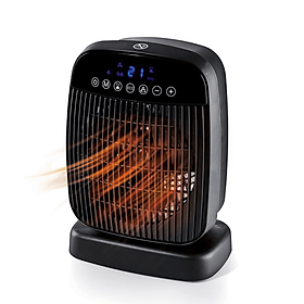 Quạt sưởi Silvercrest SHLF 2000 E4 2000W màu đen Hàng Chính Hãng