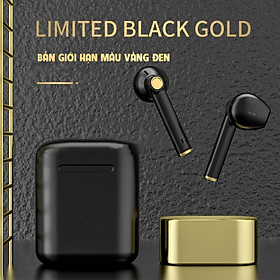 Mua Tai nghe bluetooth  LIMITED BLACK GOLD  tai nghe bluetooth nhét tai.Tai nghe không dây bluetooth 5.0 cảm ứng chạm âm thanh nổi.Chống nước