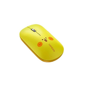 Ugreen UG90368mu001TK Màu Vàng Bluetooth Wireless 2.4ghz Chuột không dây - HÀNG CHÍNH HÃNG