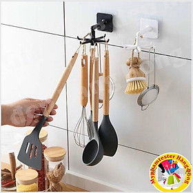 Móc treo muôi thìa đa năng siêu tiện dụng, dán cường lực