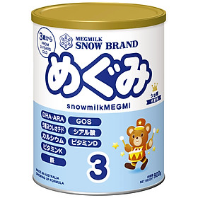 Sữa Snow baby số 3 snowmilkMEGMI dành cho trẻ từ 3 tuổi trở lên