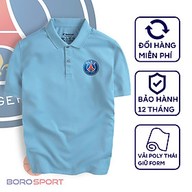 Áo Polo Boro Sport Chất Liệu Vải Poly Thái Giữ Form Thiết Kế Thời Trang Năng Động Paris Saint-Germain