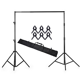 Khung Nhôm Andoer Điều Chỉnh Phông Nền Studio (280cm x 300cm) - Đen